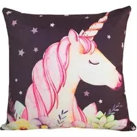 Unicorn Star Filled Cushion 43x43cm 2 Pack - Multi
