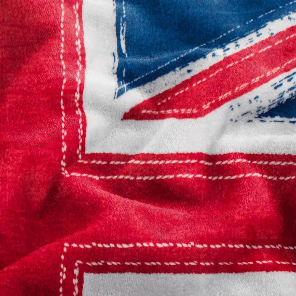 Union Jack Flan Throw - Multi