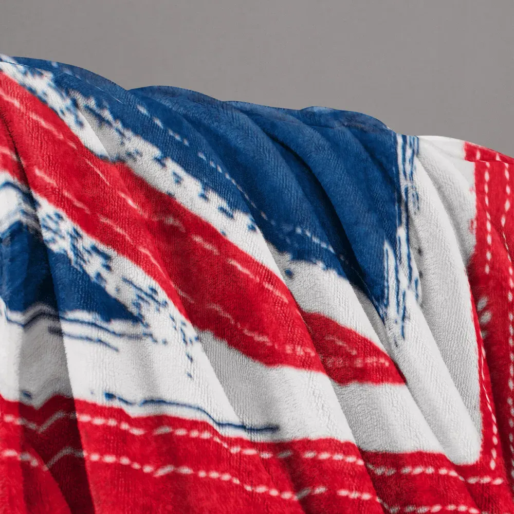 Union Jack Flan Throw - Multi