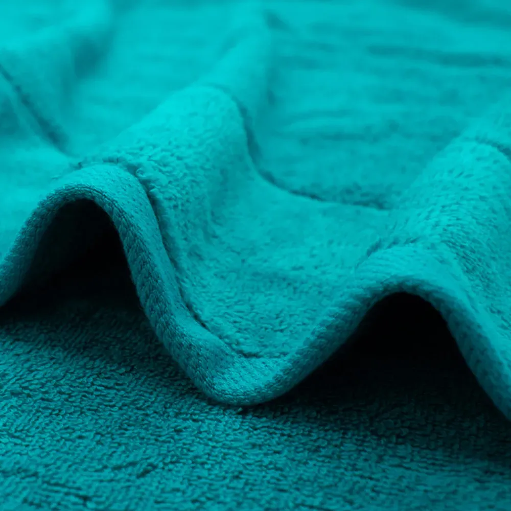 Velour Plush Bath Towel 2 Pack - Green, Cotton