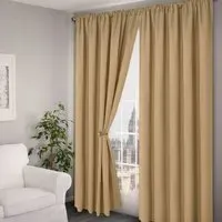 Verona Tape Top Curtains - Latte