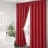 Verona Tape Top Curtains - Red