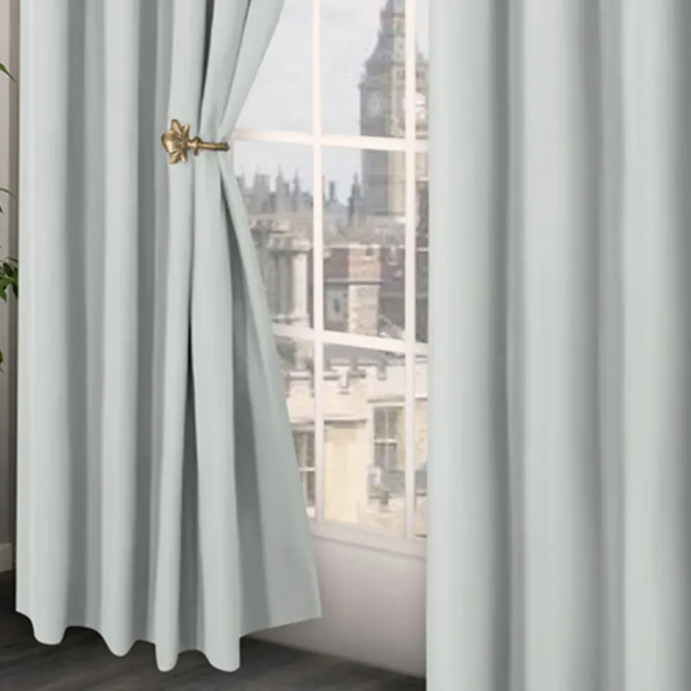 Verona Tape Top Curtains - Silver