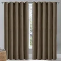 Waffle Blackout Curtains - Cream