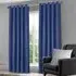 Waffle Blackout Curtains - Navy Blue