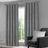 Waffle Blackout Curtains - Silver