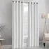 Waffle Blackout Curtains - White