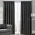 Westwood Dim-Out Curtains - Black, Polyester