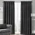 Westwood Dim-Out Curtains - Black, Polyester