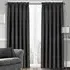 Westwood Dim-Out Curtains - Black, Polyester