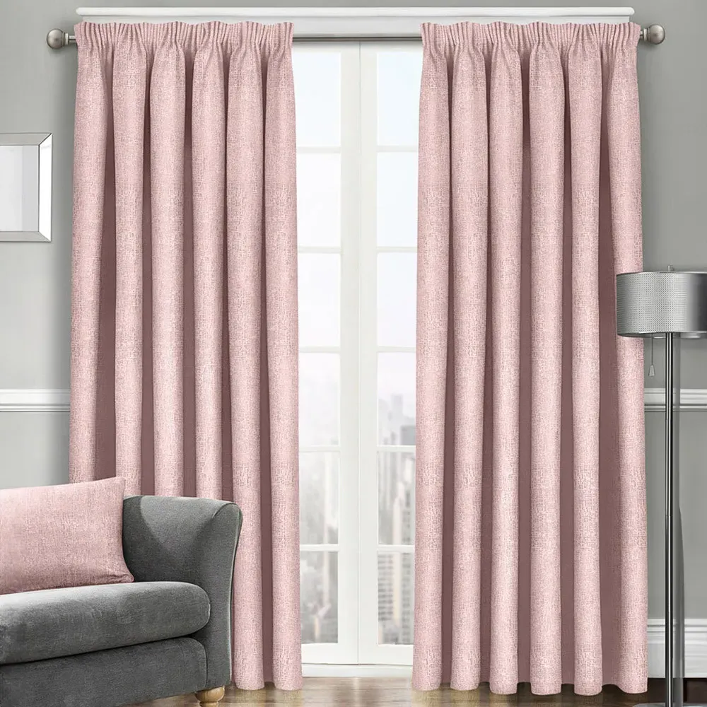 Westwood Dim-Out Curtains - Blush Pink, Polyester