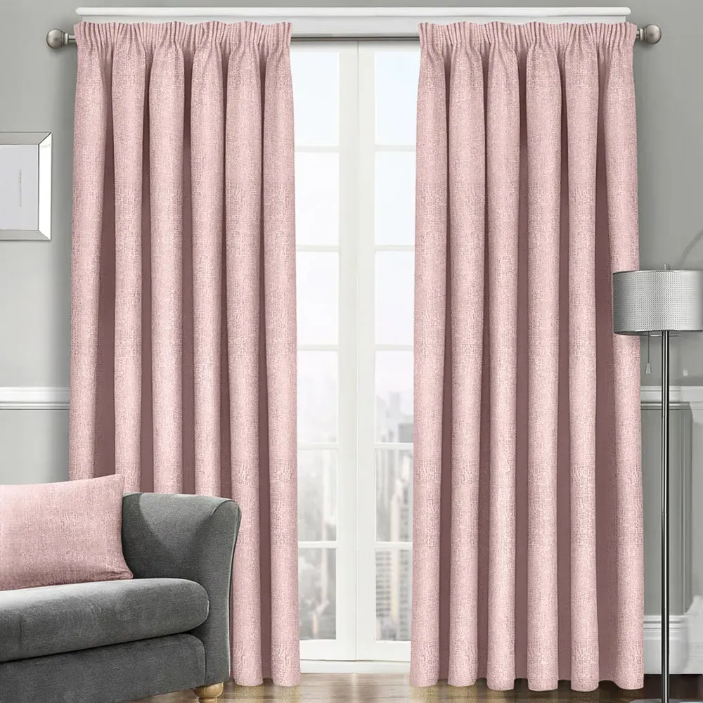 Westwood Dim-Out Curtains - Blush Pink, Polyester image