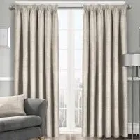 Westwood Dim-Out Curtains - Cream, Polyester