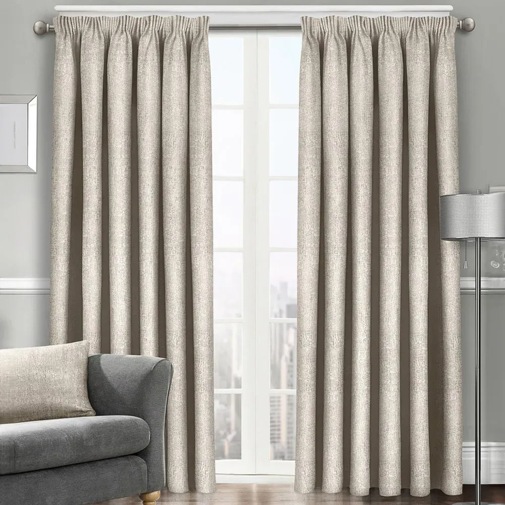 Westwood Dim-Out Curtains - Cream, Polyester