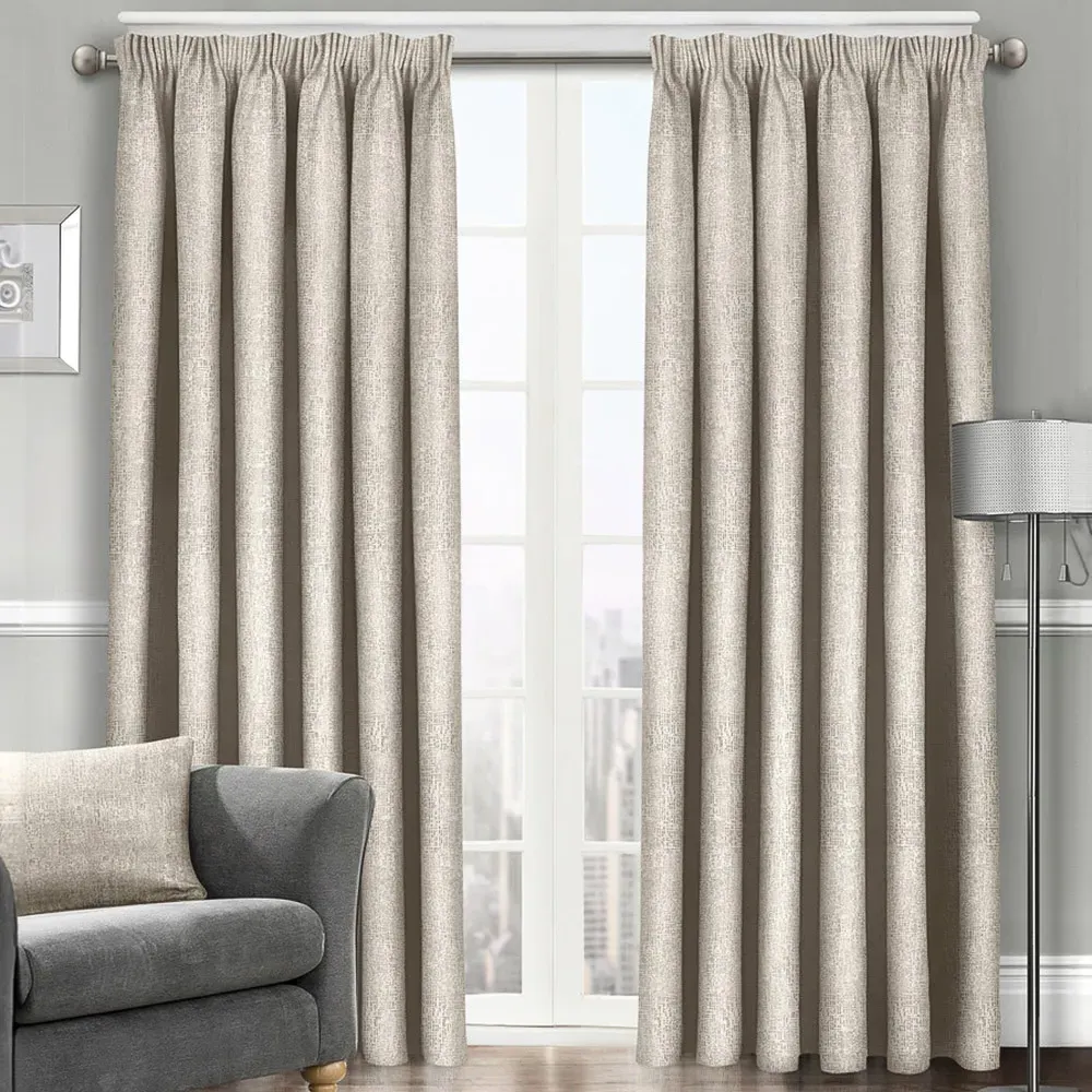 Westwood Dim-Out Curtains - Cream, Polyester