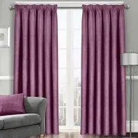 Westwood Dim-Out Curtains - Mauve, Polyester