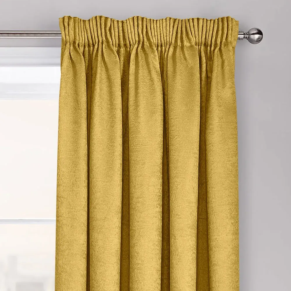 Westwood Dim-Out Curtains - Ochre, Polyester