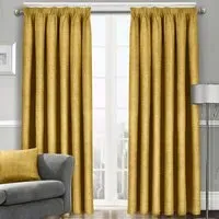 Westwood Dim-Out Curtains - Ochre, Polyester