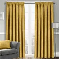 Westwood Dim-Out Curtains - Ochre, Polyester