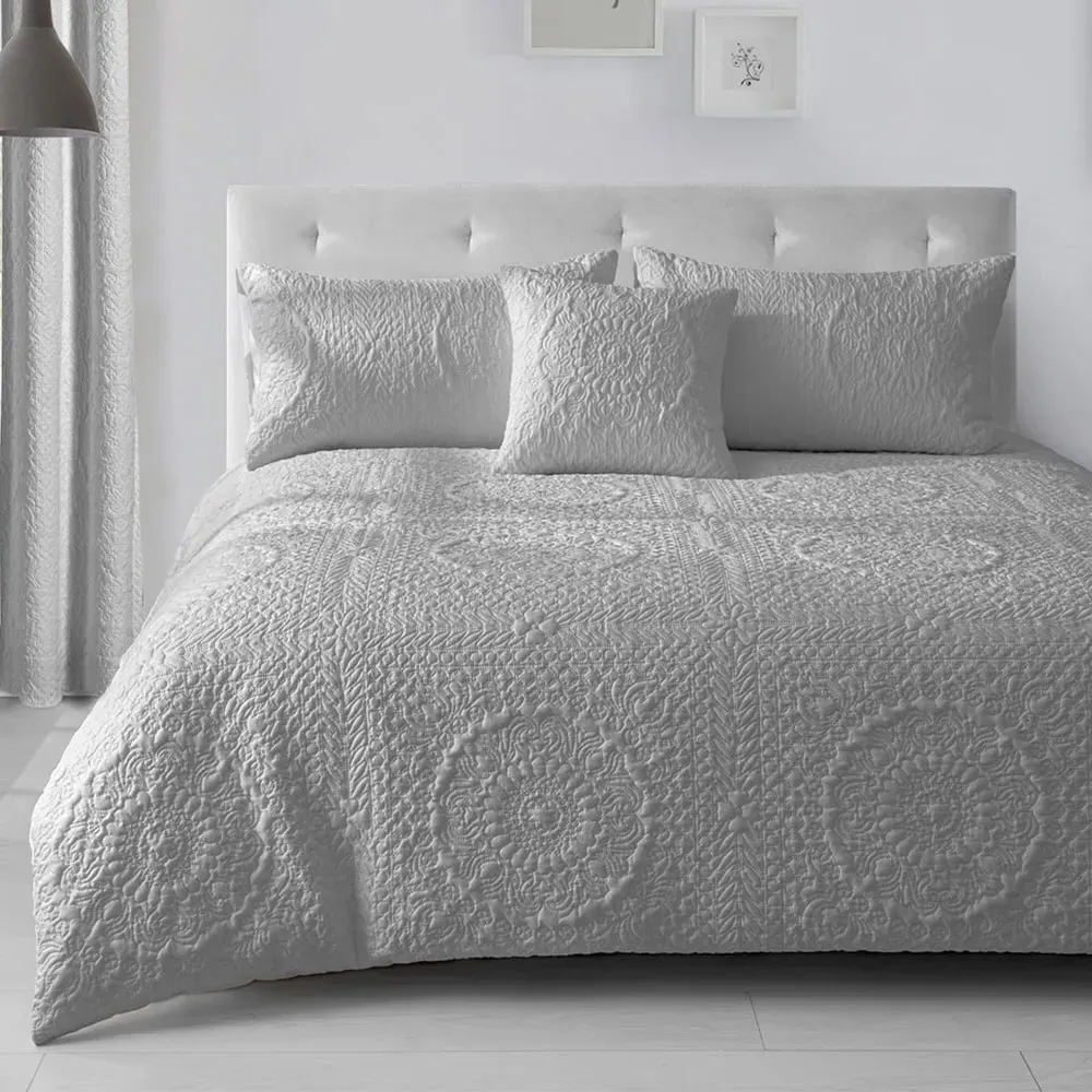 Winchester Double Duvet Set - Grey