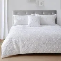 Winchester Double Duvet Set - White