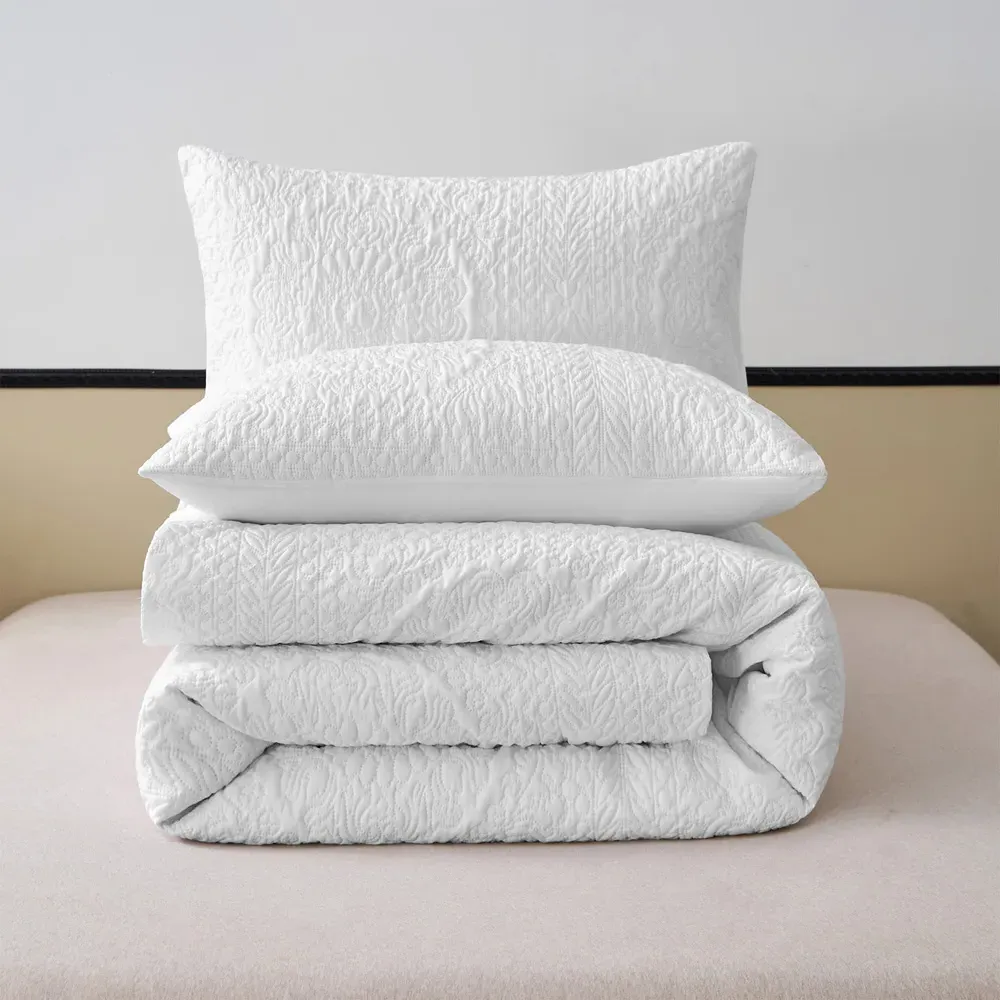 Winchester King Size Duvet Set - White
