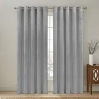 Winchester Pinsonic Blackout Curtain - Grey