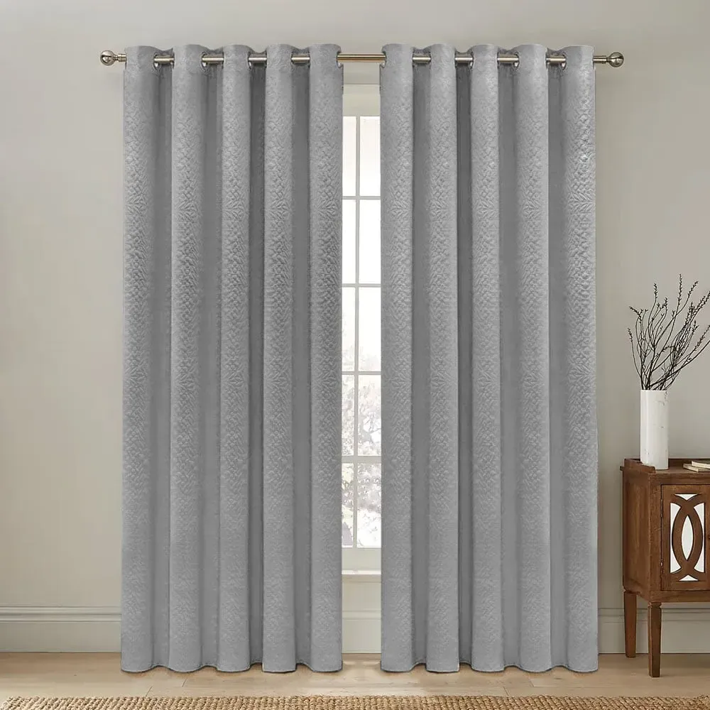 Winchester Pinsonic Blackout Curtain - Grey image