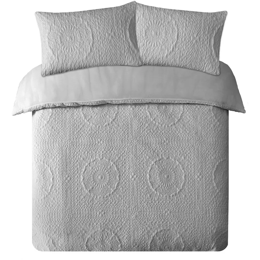 Winchester Single Duvet Set - Grey