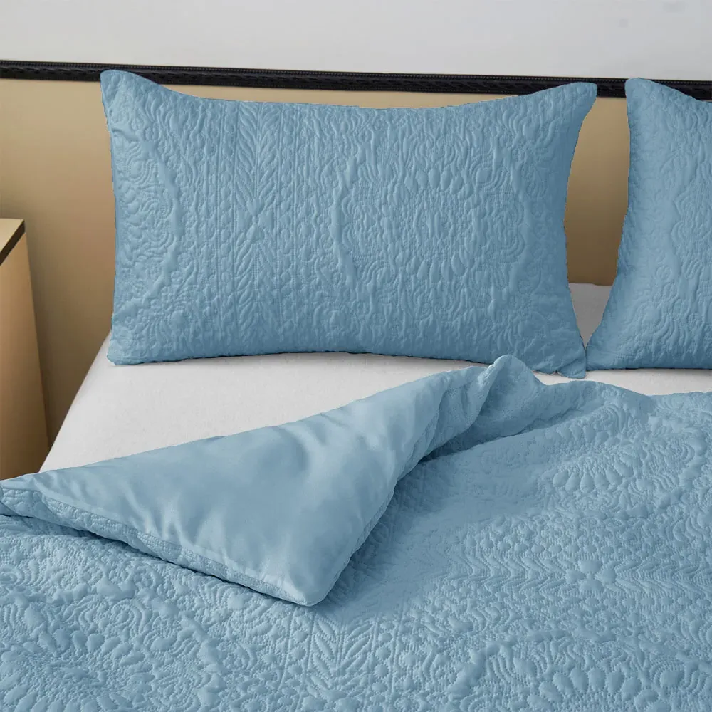 Winchester Super King Size Duvet Set - Blue