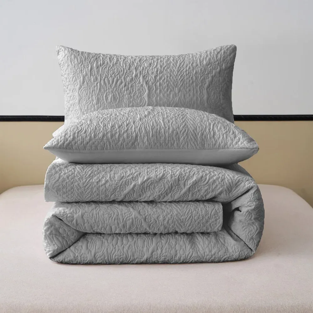 Winchester Super King Size Duvet Set - Grey