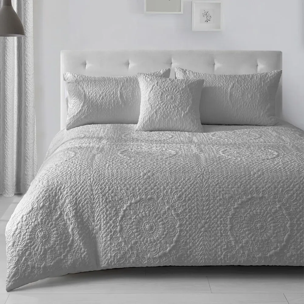 Winchester Super King Size Duvet Set - Grey