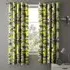 Yellow Camouflage Pencil Pleat Curtains - Yellow