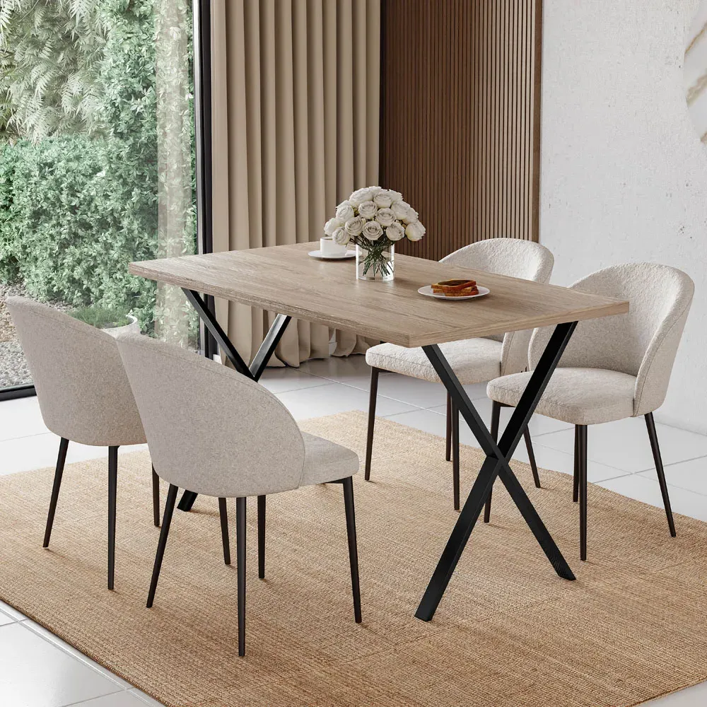 4 Seater Dining Table - Oak