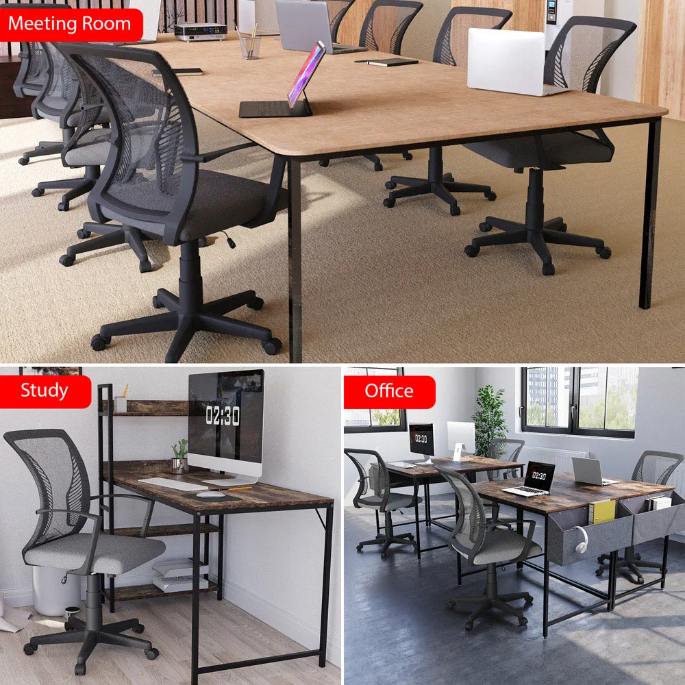 Airdrie Mesh Office Chair - Grey