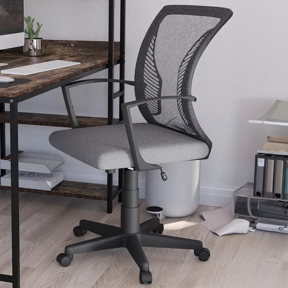 Airdrie Mesh Office Chair - Grey