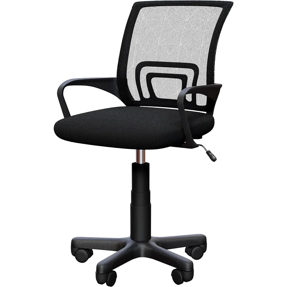 Airsdale Mesh Office Chair with Adjustable Height - Black