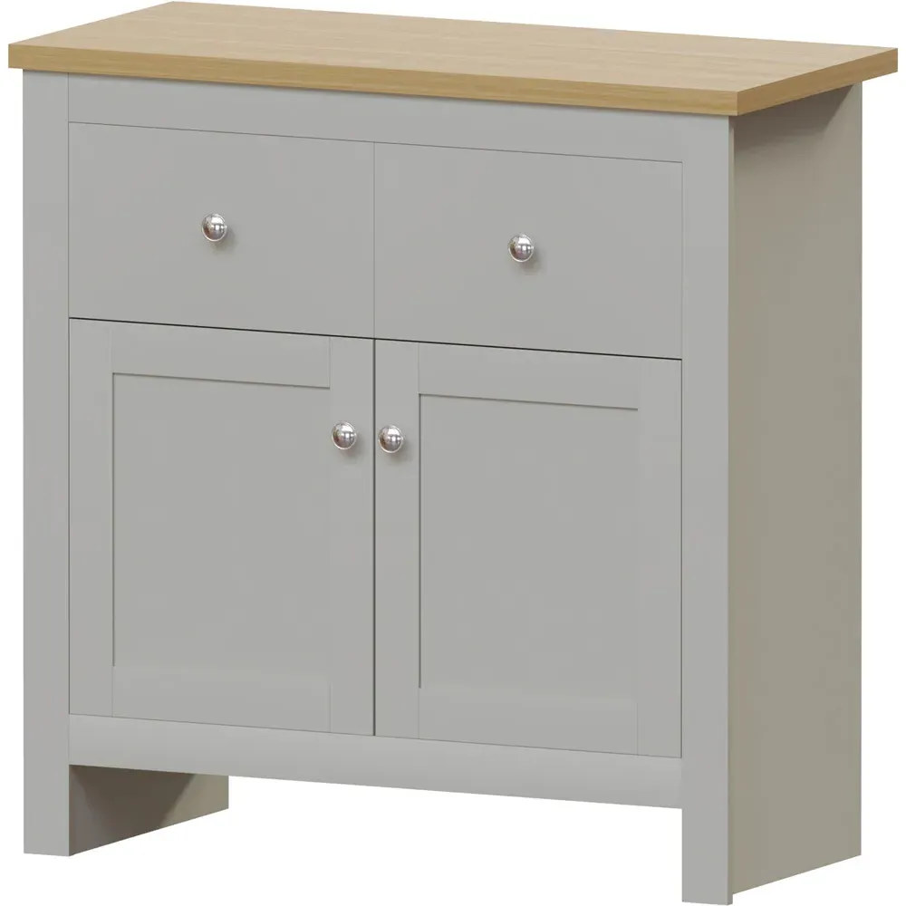 Arlington 2 Door 2 Drawer Sideboard - Grey