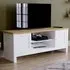 Arlington 2 Door TV Unit with Storage - White