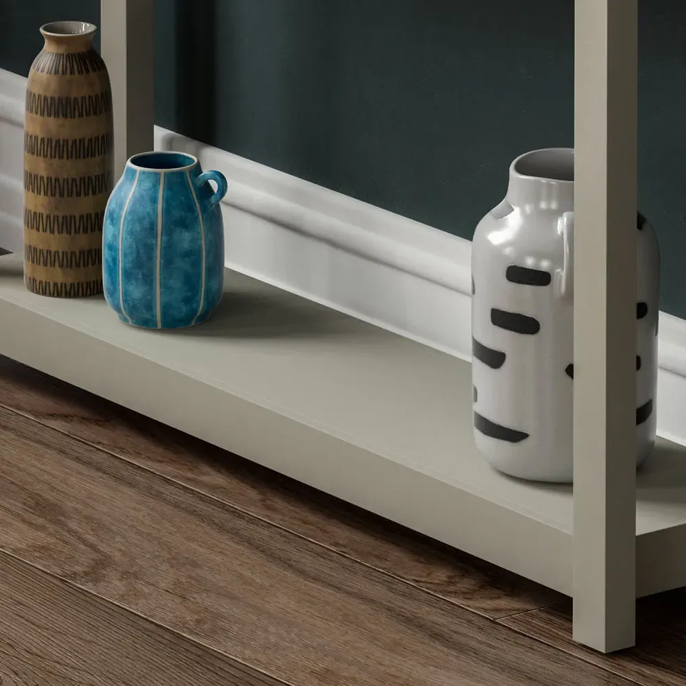 Arlington 3 Drawer Console Table - Grey, Oak