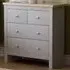 Arlington 4 Drawer Shaker Chest of Drawers - Grey
