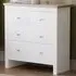 Arlington 4 Drawer Shaker Chest of Drawers - White