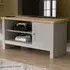 Arlington Single Door TV Unit with Storage - Grey