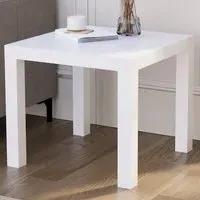 Beeston Side Table - White