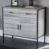 Brooklyn 2 Door 2 Drawer Sideboard - Grey