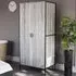 Brooklyn 2 Door Wardrobe with Hanging Rail - Grey