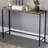 Brooklyn Console Table - Brown, Wood