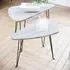 Brooklyn Oval Nest of Tables Set of 2 - Grey