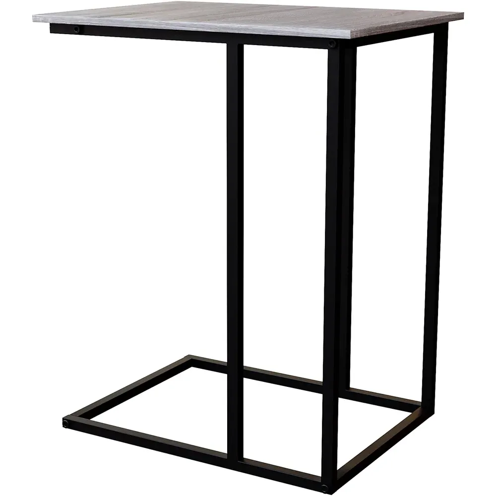 Brooklyn Side Table - Grey, MDF
