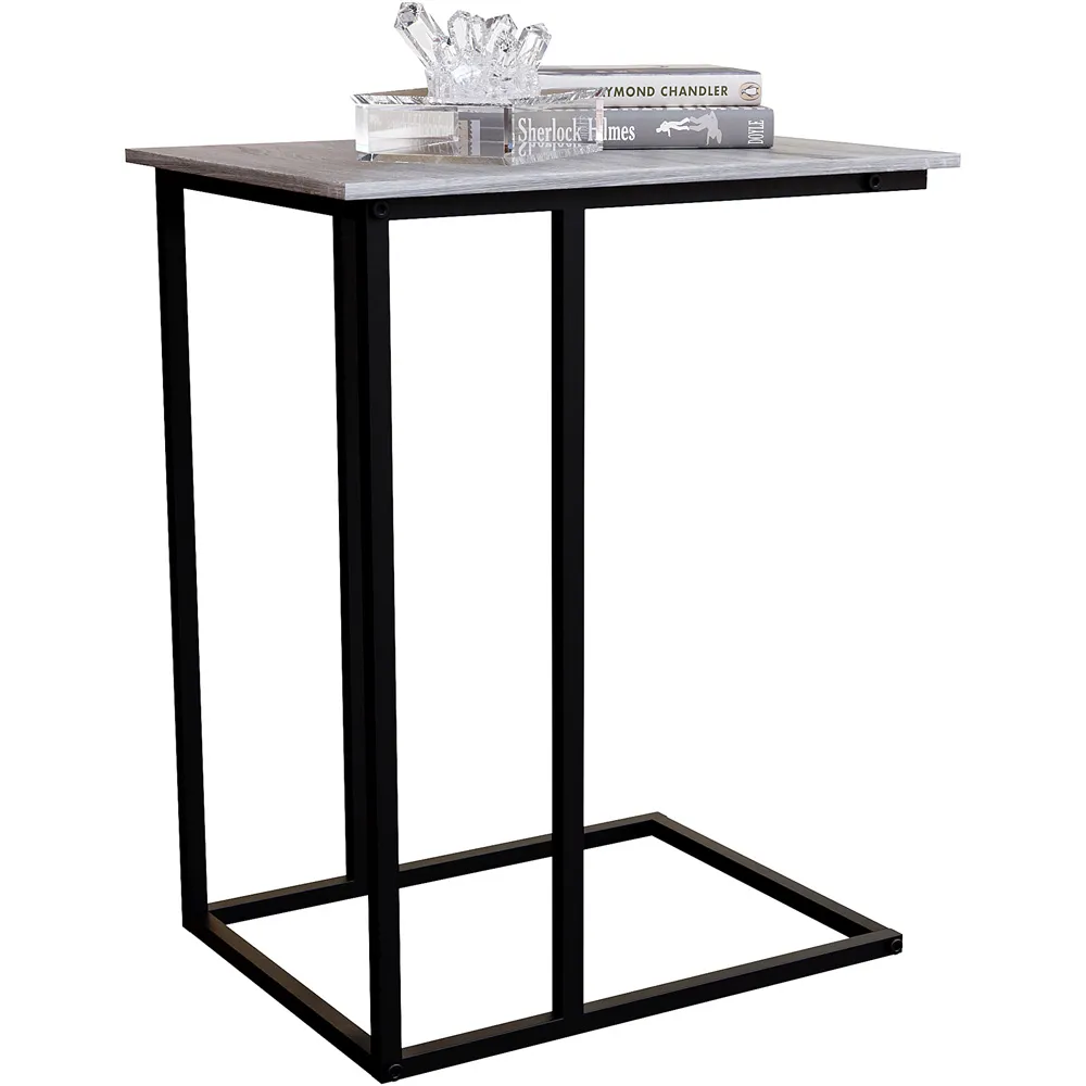 Brooklyn Side Table - Grey, MDF